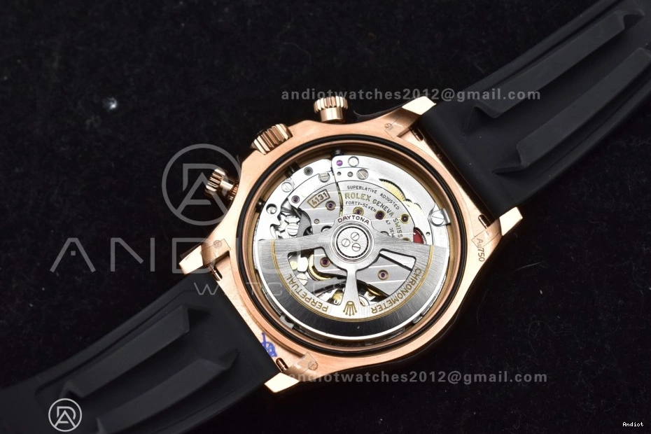 1:1 Best Dial Daytona 126515 V6 SH4131 Edition (Weighted) Strap QF Oysterflex Black on RG 1128